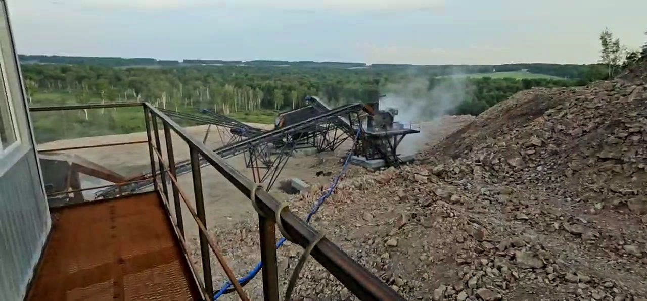 Митрофановский карьер с высоты